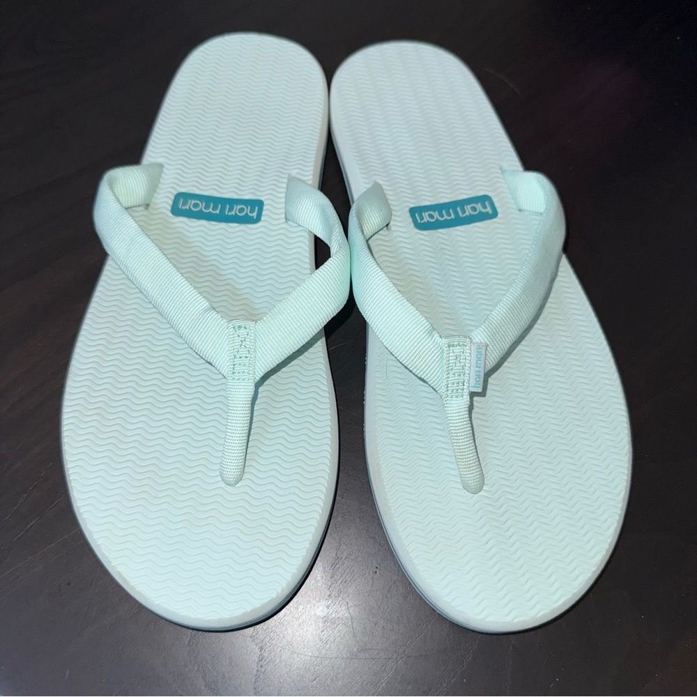 Like New WOMEN'S DUNES FLIP FLOPS Hari Mari Sandals Size 8